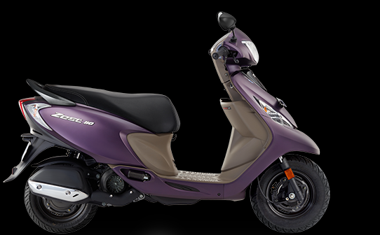 TVS Zest 110 On Road Price & Specifications - Free Test Drive